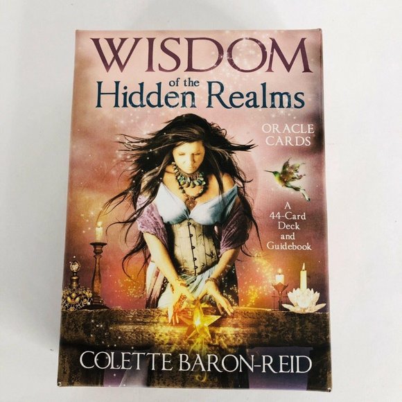 Oracle Cards Wisdom of the Hidden Realms Colette Baron Reid Card Guidebook Tarot - Picture 7 of 9
